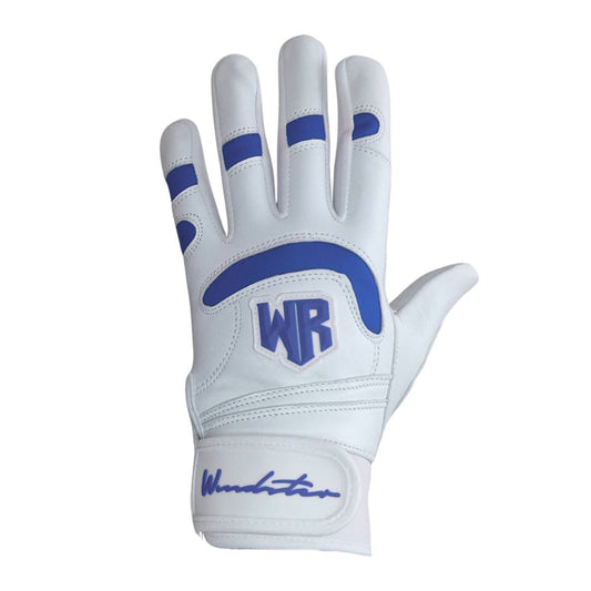 Windster Batting Glove - White & Blue