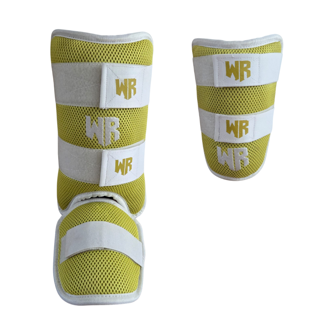 Leg and elbow guards Yellow