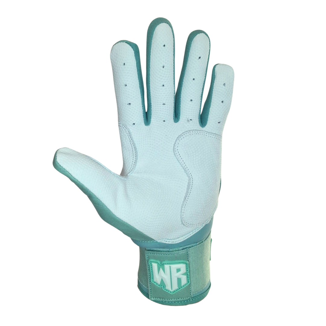 Batting glove long cuff mint