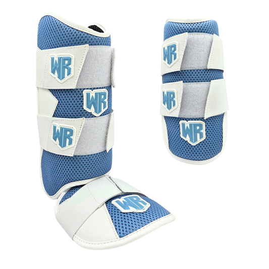 Elbow and Leg Guards Baby Blue