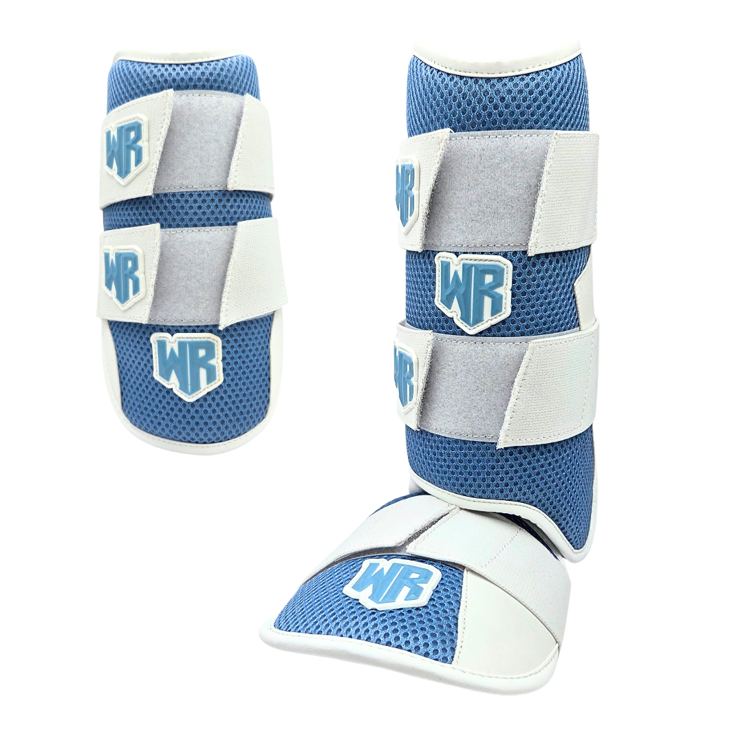 Elbow and Leg Guards Baby Blue