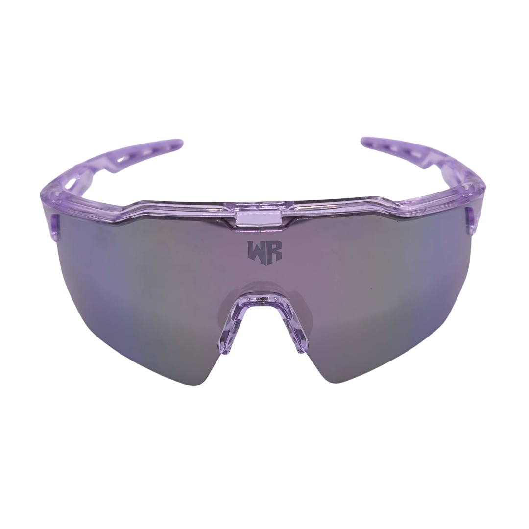 baseball glasses purple