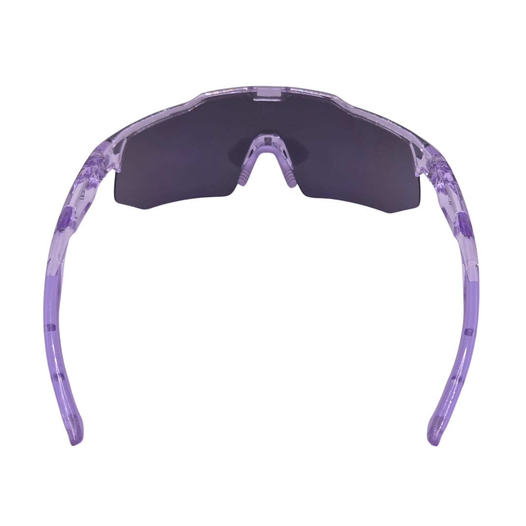 baseball glasses purple