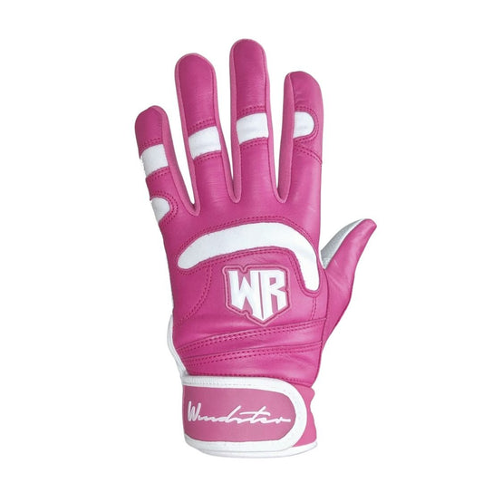 Windster Batting Glove - Pink & White - Windster Baseball