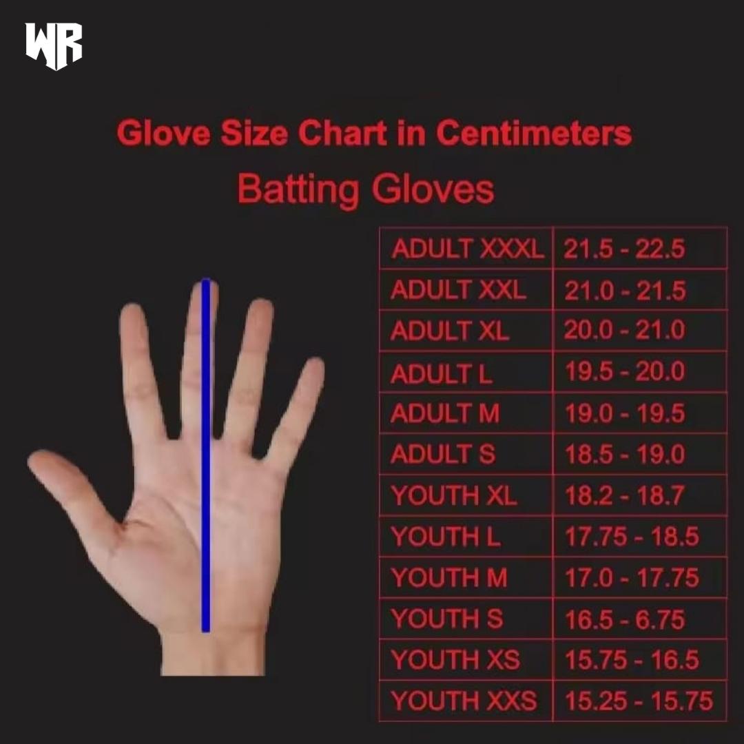 Windster Batting Glove - White - Full Leather - Windster Baseball