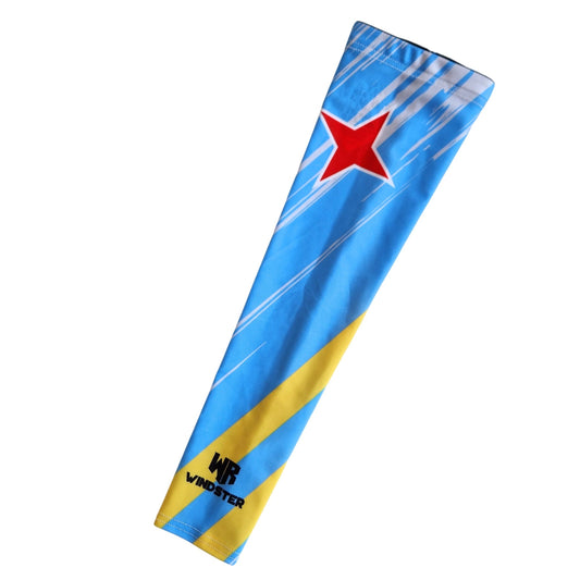 Baseball & Softball Arm Sleeve - Flag of Aruba - Windster Baseball