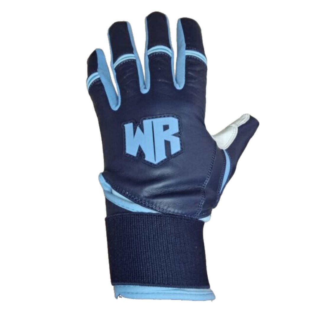 Navy blue cheap batting gloves