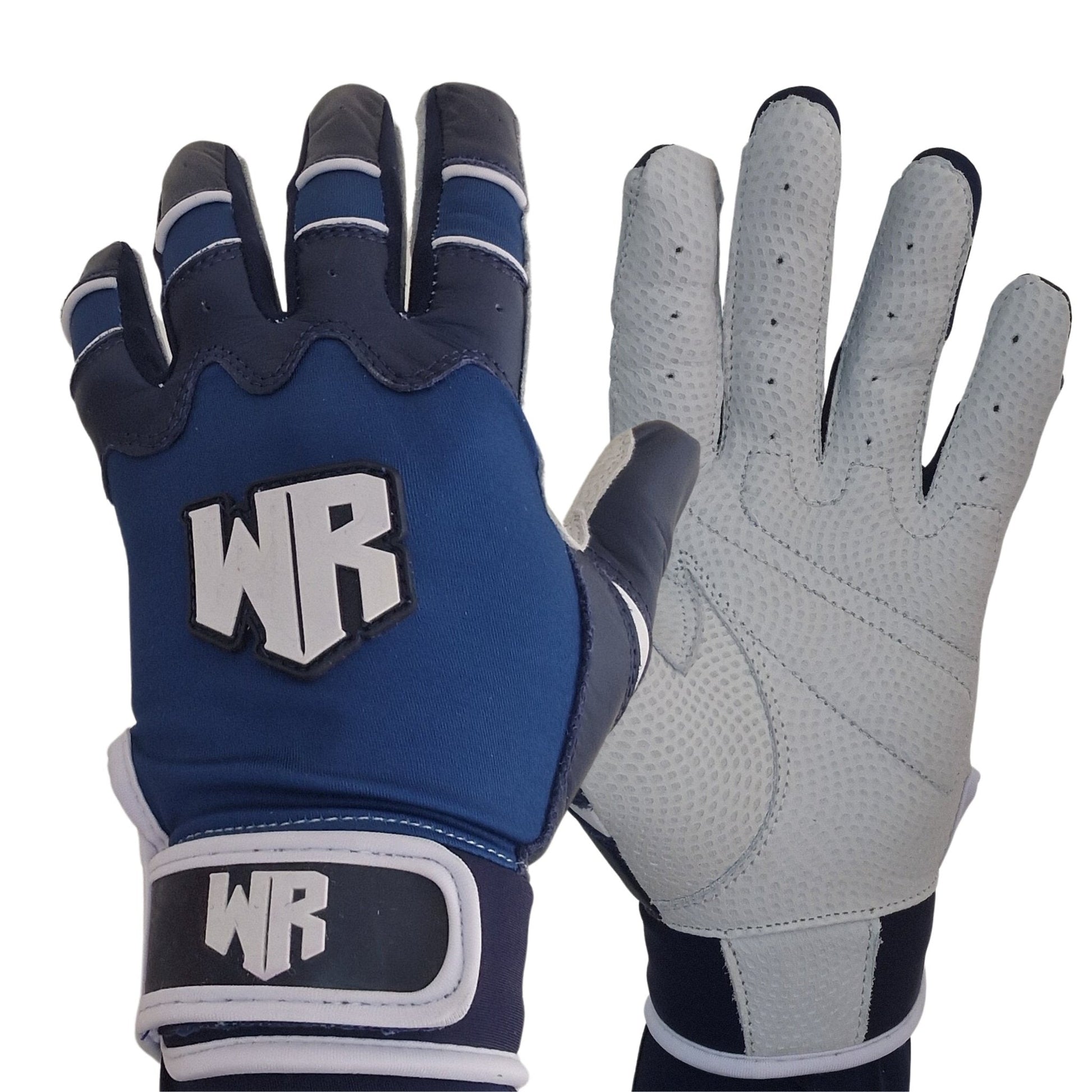 Windster Batting Glove - WR Navy Blue - with padding - Windster Baseball