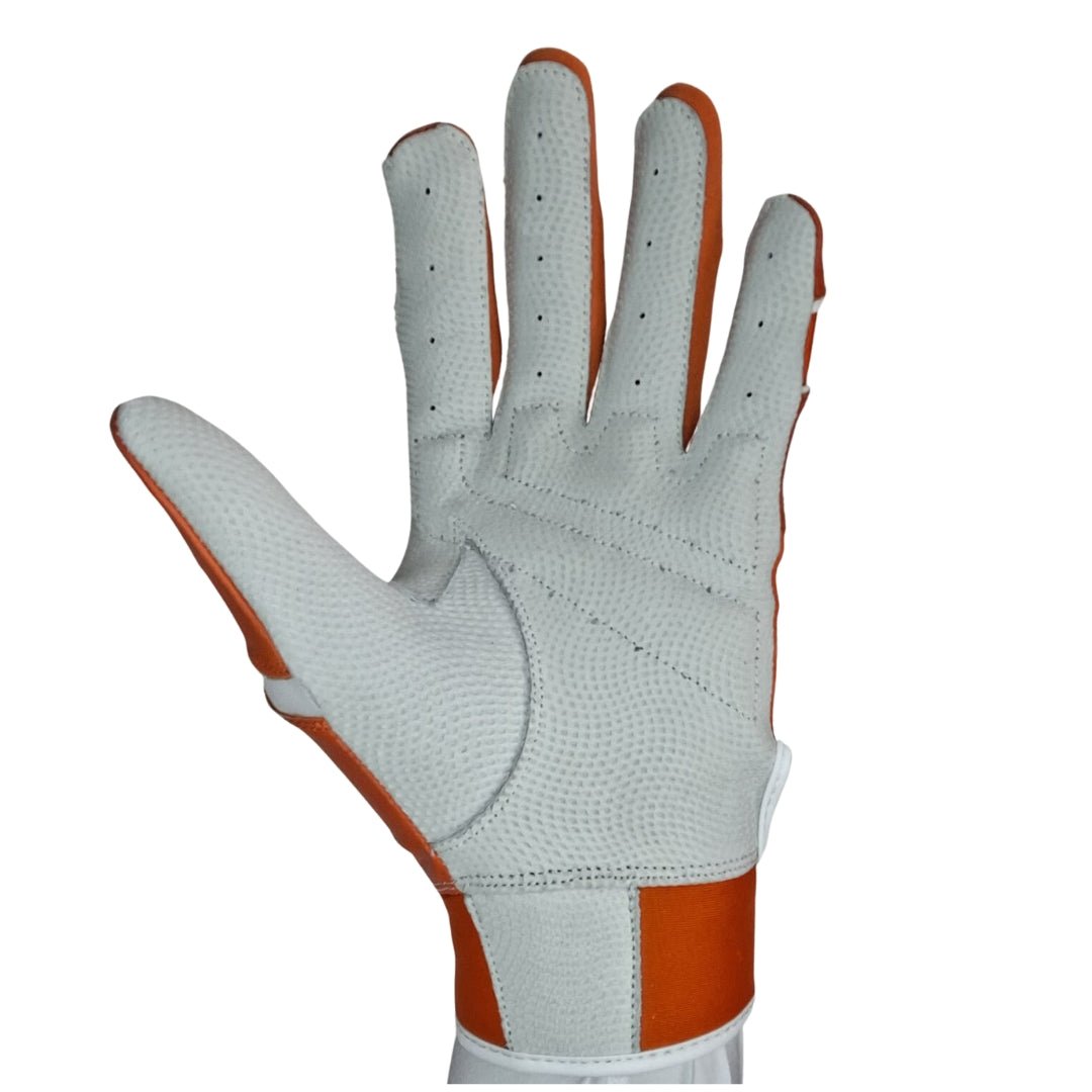 Nike orange cheap batting gloves