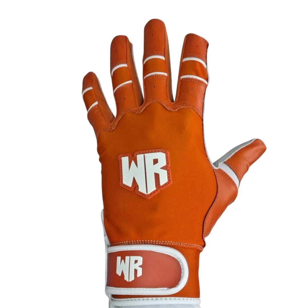 Windster Batting Glove - WR Orange - with padding - Windster Baseball